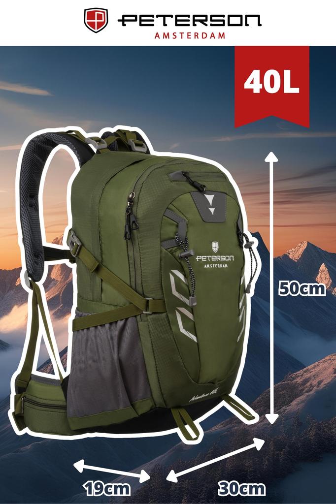 PTN JPS-01-8474 Green Backpack