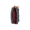 Coach Cargo 18 Chambray Floral Print Canvas And Leather Shoulder Bag Women Shoulder Bag Denim-Blue 3236-B4CB