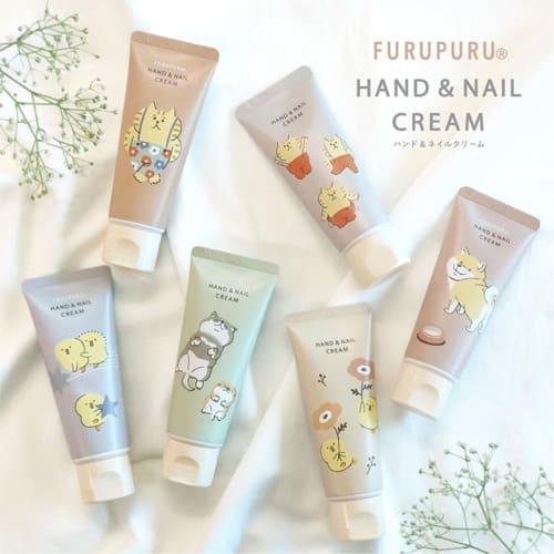 Furupuru Hand & Nail Cream (Shibanban Brown, 50g)