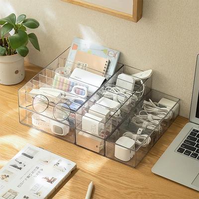 Desktop Charger Organizer: Cable Winder & Storage Box