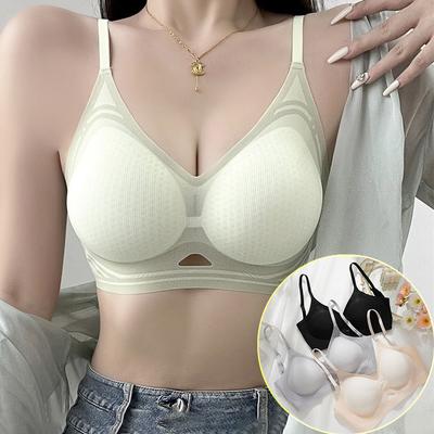 Femmes Soutien-gorge Invisible Sans Couture Coupe Fine Soutiens-gorge Sans Armatures Bralette Filles Confort Sous-vêtements Soutien-gorge