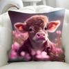 Car Living Room Sofa Cushion Cover Wildlife Pattern Luxury Home Decor Pillow Cover