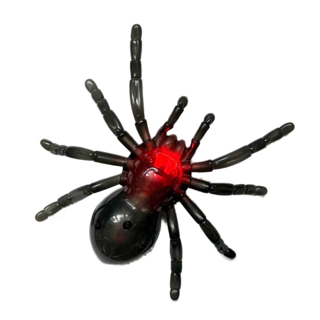 Realistic Fake Black Spider Prank Toy for Halloween & April Fools' Day
