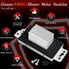 15-81773 HVAC Fan Blower Motor Resistor Kit With Harness Compatible With Chevy Silverado Tahoe Suburban Avalanche Trailblazer GMC Sierra Envoy Yukon