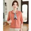 Mom Autumn Knitted Bottoming Sweater Knitted Sweater Medium and Old Sweater Middle-aged Fashion Age-reducing Top