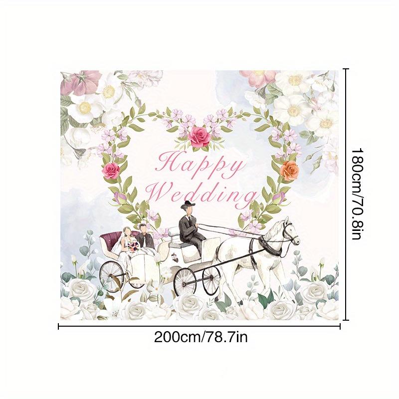 

1 шт. Реквизит для предложения Свадьба Романтическая сцена Макет Признание Украшение Атмосфера Любовь Фотография Фоновая ткань