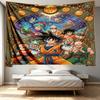Dragon Ball Print Tapestry - Portable Wall Decor Cloth, for Home, Dorm, Travel, Bedroom, Living Room - Ideal Birthday Housewarming Gift