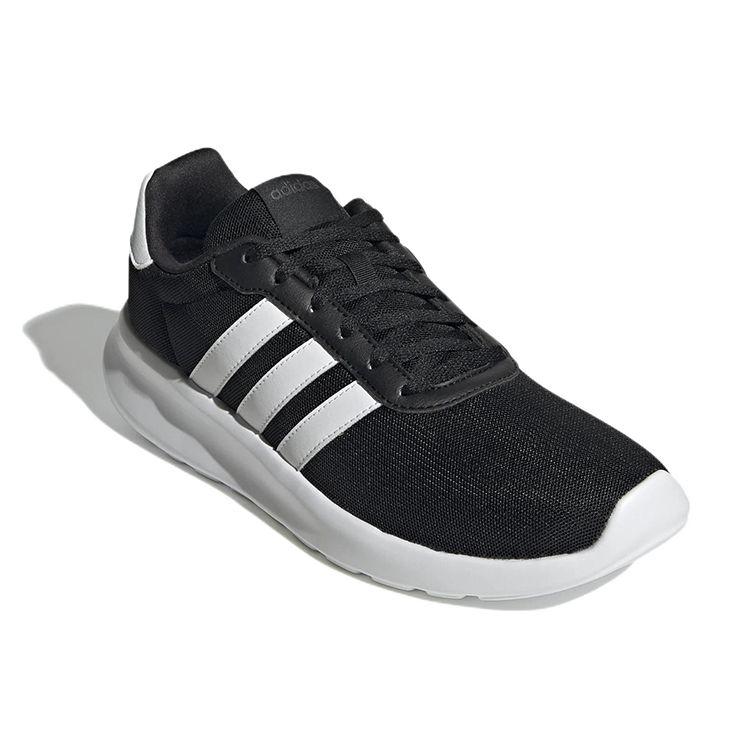 Adidas Lite Racer 3.0 Módní látka Odolné Prodyšné Nízké Neformální Běžecké Boty Pánské Tenisky Černá GY3094