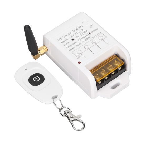 

433MHz Wireless Switch DC 12V 1CH Wireless Remote Control Switch for Lamps Elevator Electric Equipment