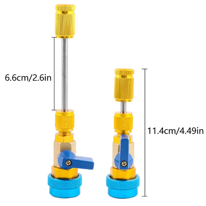 R134A Valve Core Wrench Auto Air Condition Valve Quick Remover Tool New Protable Manual Installer Repair Tools