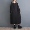 Autumn Dress Winter And Womens Plus Size Loose Comfortable Casual Midlength Dresses