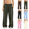 Pantaloni della tuta larghi a gamba larga stile hip hop street casual da donna