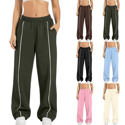 Damen Hip Hop Street Weite Baggy Jogginghose Locker Lässig Jogger Hose