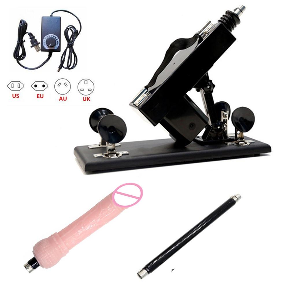 Sexules Toys Dildo Anal Plug Female Masturbator Male Vibrator Pumping Gun Automatic Sex Toys Machine for Adults Men Women Vagina