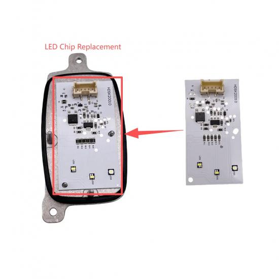 Original White DRL Module LED Chips 285753299 285759447 For Renault Megane IV Headlight Daytime Running Light Brightly