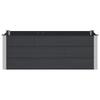 Raised Garden Bed Black 150 X 100 X 54 Cm