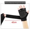 Unisex Half-Finger Fitness Gloves for Weightlifting, Yoga, Mountaineering, Sports, and Cycling.