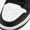 554724-075 Nike Air Jordan 1 Mid Black Chile Red White (Men's)