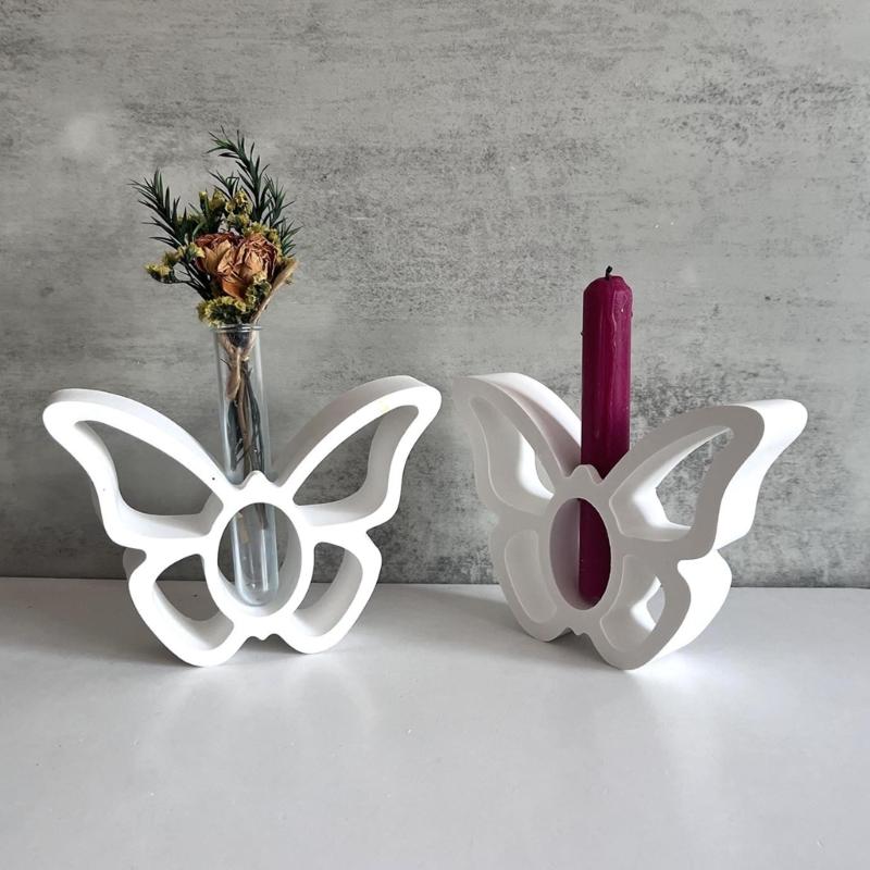 Translucent Silicone Mould for Creating 3D Butterfly Shapes Decoration for Epoxy Resin and Plaster Cement Projects