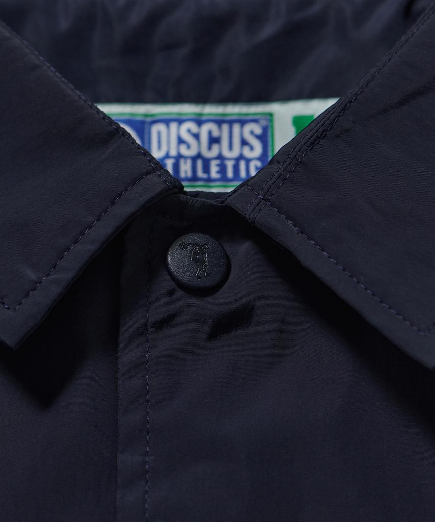 Discus Athletic Letter Logo Coach Jacket Navy