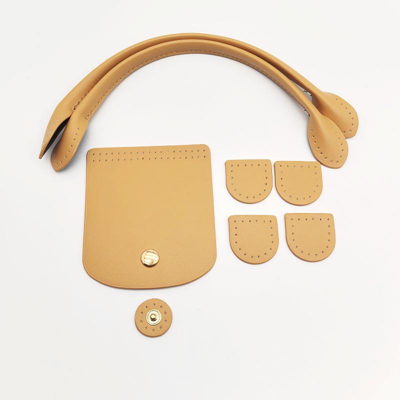 Dragon Xiang Dumpling Leather Crochet Handbag DIY Material Set