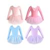 Dance Clothes Children's Women's Summer Short-sleeved Girls Practice Clothes Baby Dancing Clothes Toddler Tutu