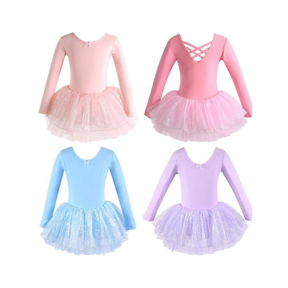 Dance Clothes Children's Women's Summer Short-sleeved Girls Practice Clothes Baby Dancing Clothes Toddler Tutu