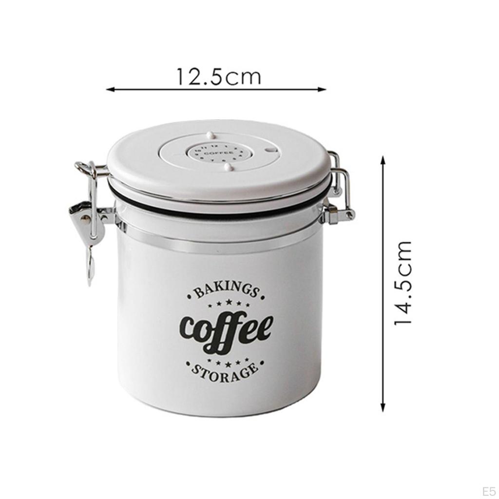 Coffee Beans Airtight Container Coffe Rage Jar Easy To Use Organizer Multifunctional