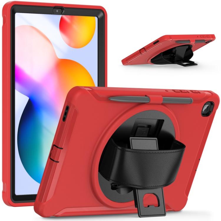Full Protective Shockproof TPU Tablet Back Cover Case for Samsung Galaxy Tab S6 Lite With s Pen Pencil Holder