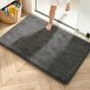 Super Absorbent Floor Mat, Super Absorbent Bath Mat, Super Anti-Slip Coral Velvet Bathroom Floor Mat, Door Mat