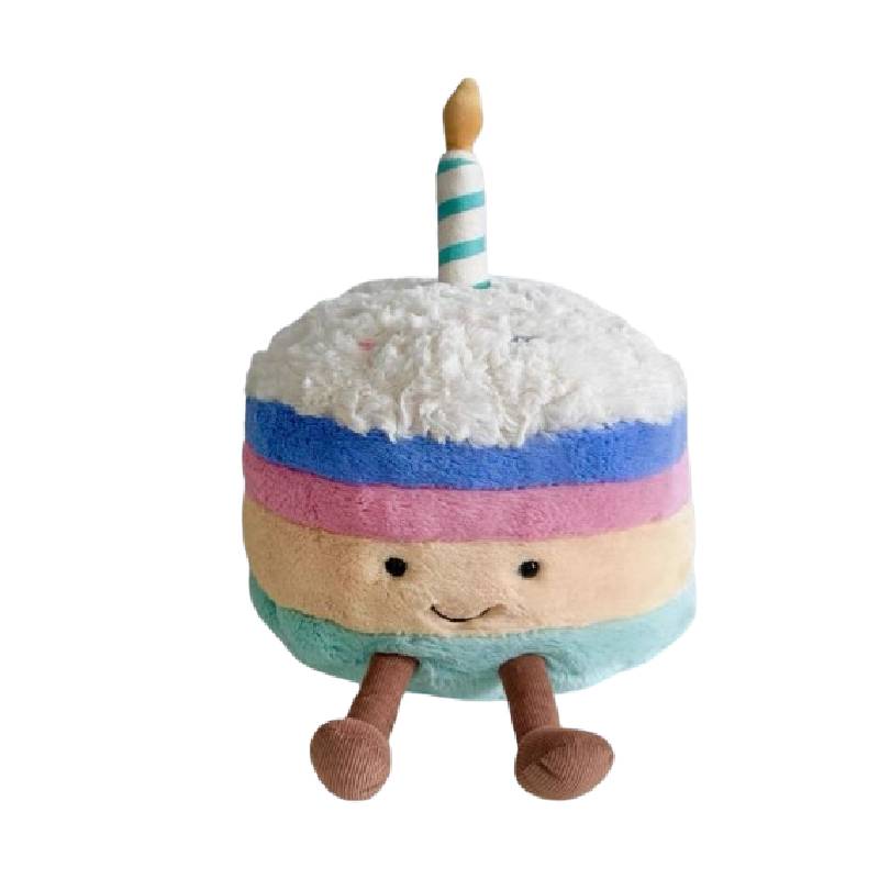 

Birthday Jellycat Rainbow Cake Pillow Doll Soft And Huggable Toy Girls For