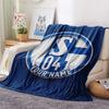 Personalisierte Schalke 04 Flanelldecke, Hohe Qualität, Bequem für alle Jahreszeiten, Heimdekoration, Wärme und Komfort