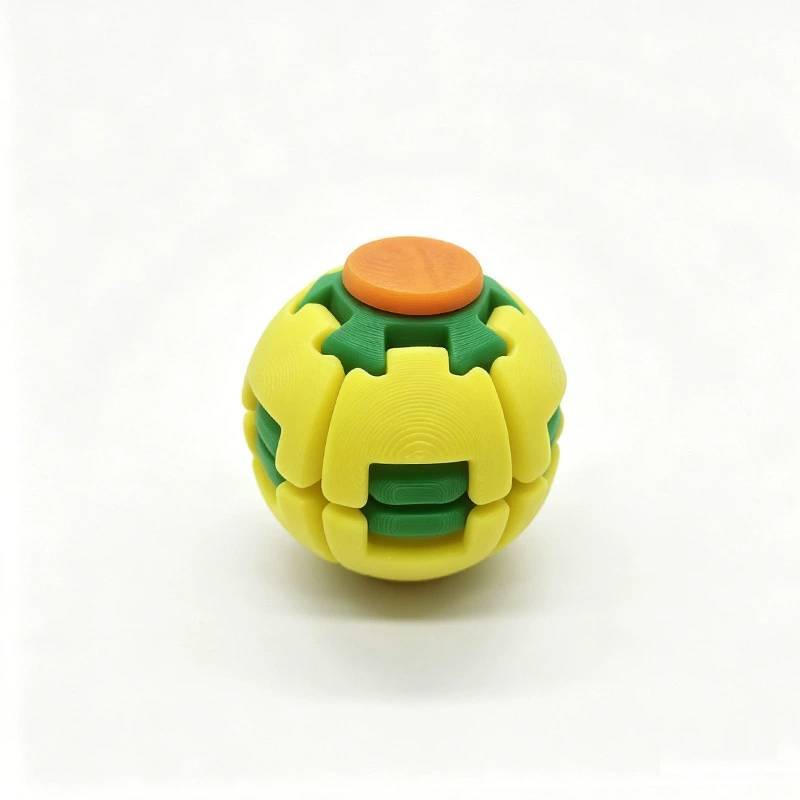 Plastic Puzzle Ball For Stress Relief And Focus Improvement In Office