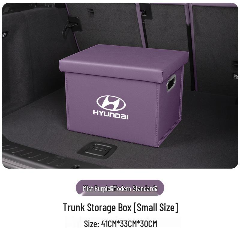 Hyundai Car Trunk Storage Box for ix35, Langdong, ix25, Elantra, Mingtu, and Tucson Models.