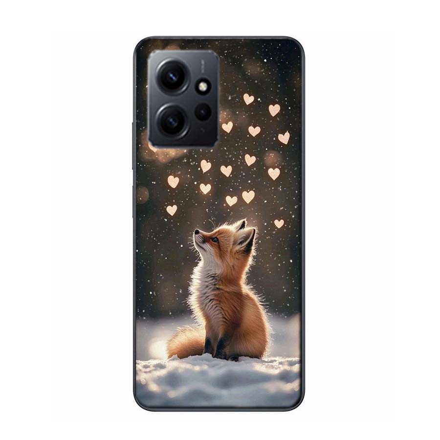 Red Fox Vulpes Phone Case For Redmi Note 14 15 Pro 5G 13 12 Pro Plus 11 11T 11E 11S 10 Pro 10S 9 9S Cover Cell Clear TPU Capa Co