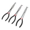 3PCS Heavy Duty Long Nose Grip Pliers 11 Inch Hose Removal Pliers Ring Nose Pliers  Hose Gripping