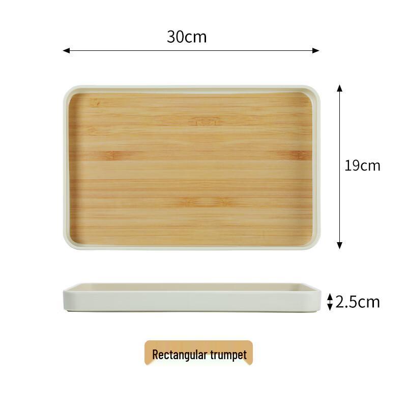 

Rectangular Melamine Tea Serving Tray