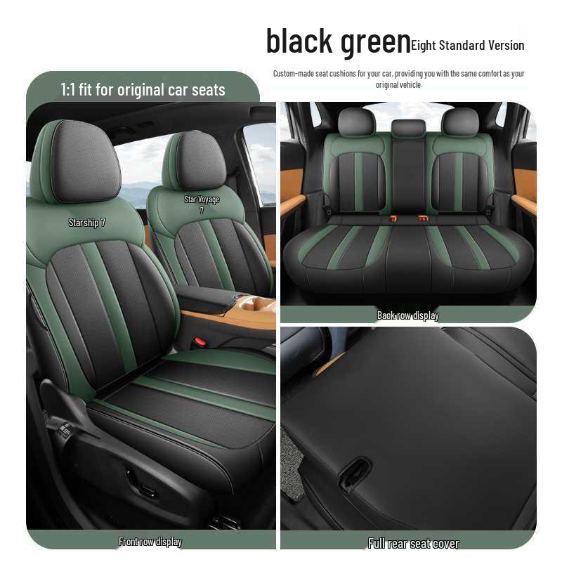 All-Season Full Coverage Car Seat Covers for 25 Models – 26 Li Galaxy Starship 7EM-i Universal Fit