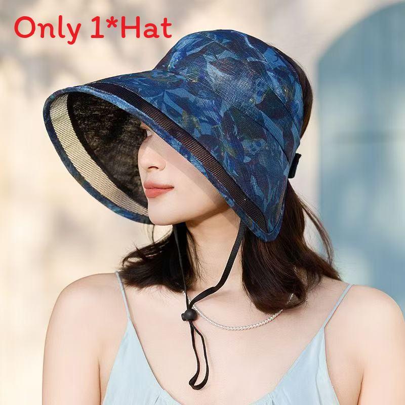 Sun Hat For Women With Upf Sun Protection And Wide Brim Breathable Polyester Outdoor Summer Hat