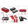 300A Connection Box Black Red RV Busbar Box Power Distributor  For Vans, RVs, Yachts, Etc.