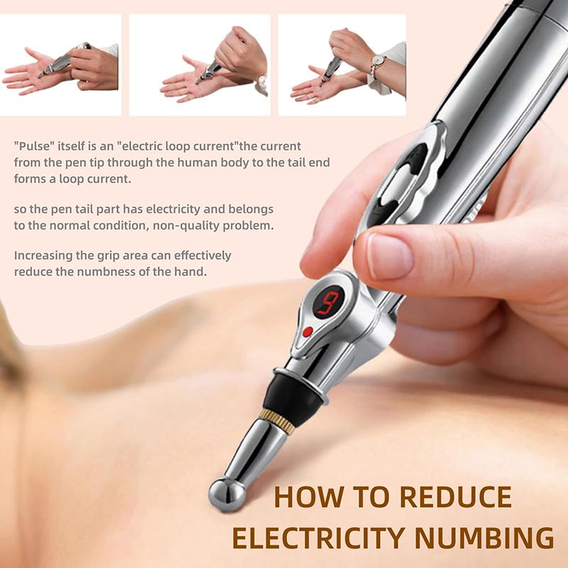 Energy Balance Acupuncture Point Pen Multi-Purpose Electronic Meridian Massage Pain Relief Device for Health And Wellness