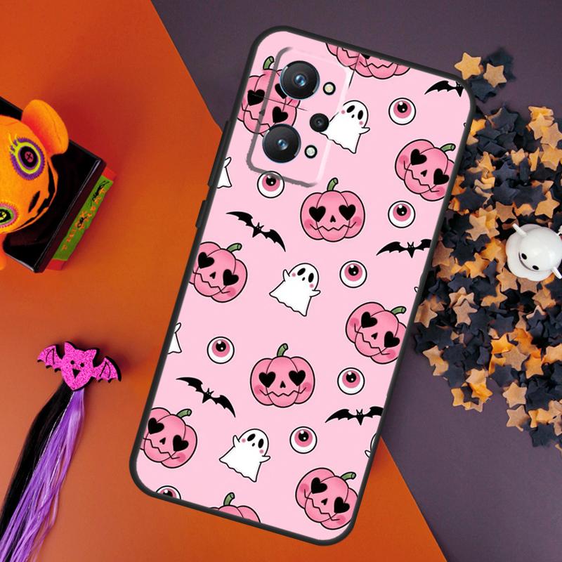 Halloween For Realme GT Neo 5 3 2 C55 C35 C33 C31 C30 C25 C21Y C15 C11 Realme 10 8 9 11 Pro Plus Case