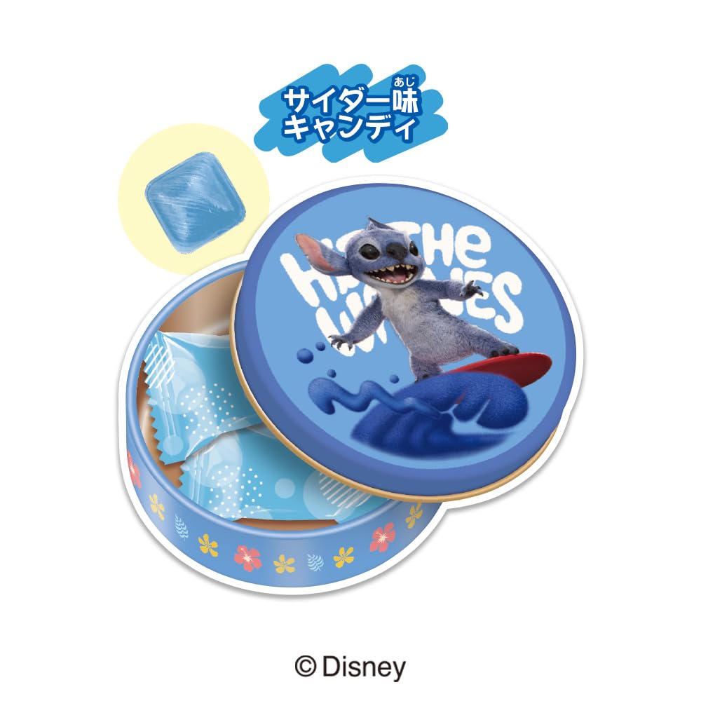 Heart Petit Candy  Lilo & Stitch Cider Flavor Candy  Candy Toy [Box Set  Set of 10]