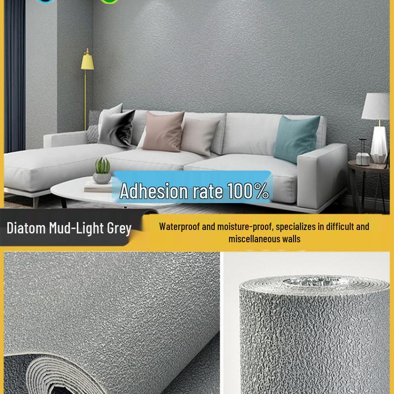 

3D Самоклеящиеся Водонепроницаемые Обои: Влагостойкое настенное покрытие для отслаивающихся поверхностей 10m x 50cm