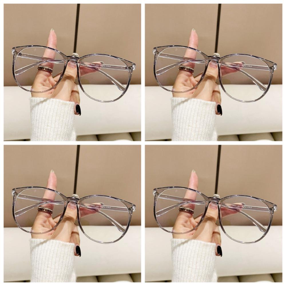 4 PCS Anti Blue Light Blocking Glasses Clear Anti Radiation Glasses Replaceable Lens for Women/Men