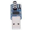 USB CW Taste Übungsgerät Morsecode Trainingsadapter für Amateur-Enthusiasten Unterstützt 3,5-mm-Stecker