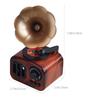 Gramophone Music Box Novel Plastic Gift for Housewarming Desktop Decor Office Adorn Decorative Vintage Delicate Adornment
