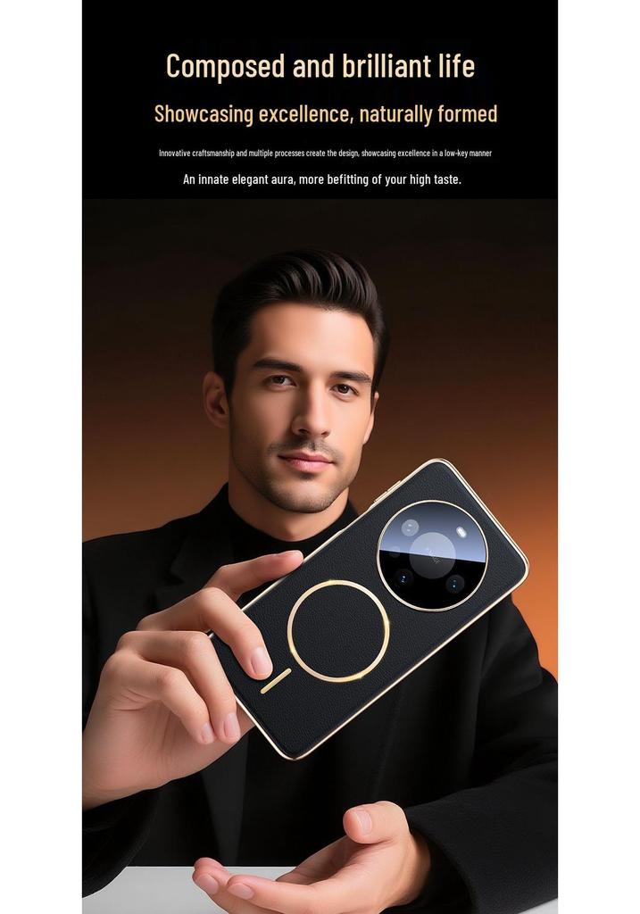 Huawei Mate60 Pro Case with Electroplated Lens Protector