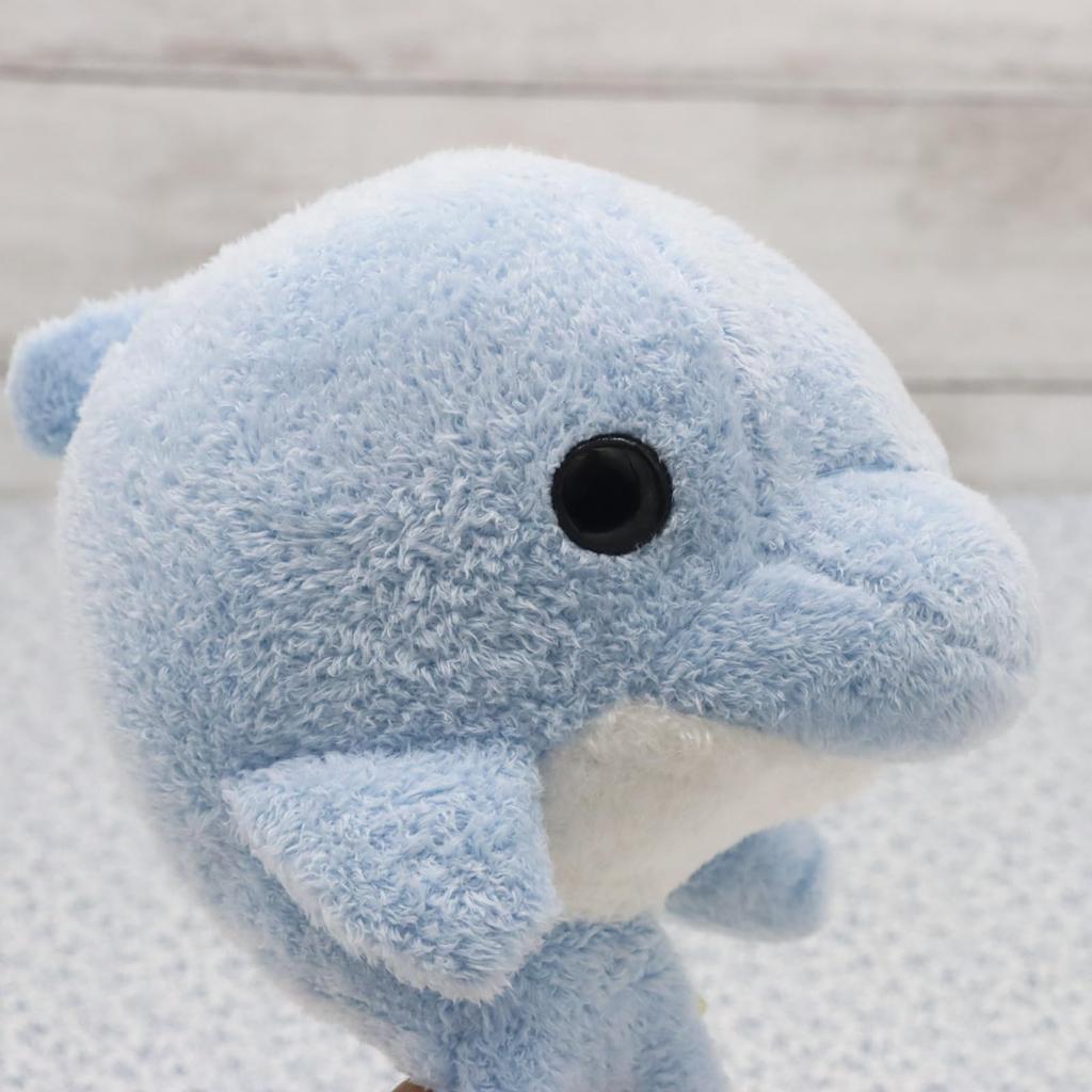 Shinada Plush Animal Rep Umi Each of Dolphin and Set of 4 (2 Penguin) (S)