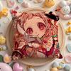 Anime Toilet-Bound Hanako-Kun Cushion Cover Home & Car Multi-Scene Pillow Cover - Reversible, Soft & Durable For Daily Use
